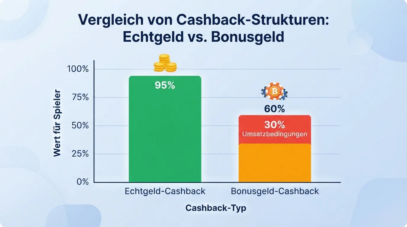 Vergleich der Cashback-Struktur bei verschiedenen Anbietern
