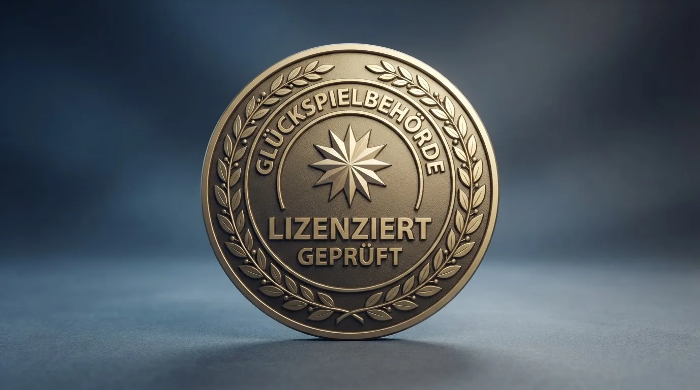 Deutsche GGL-Lizenz und OASIS-Logo als Symbol für regulated Glücksspiel in Deutschland