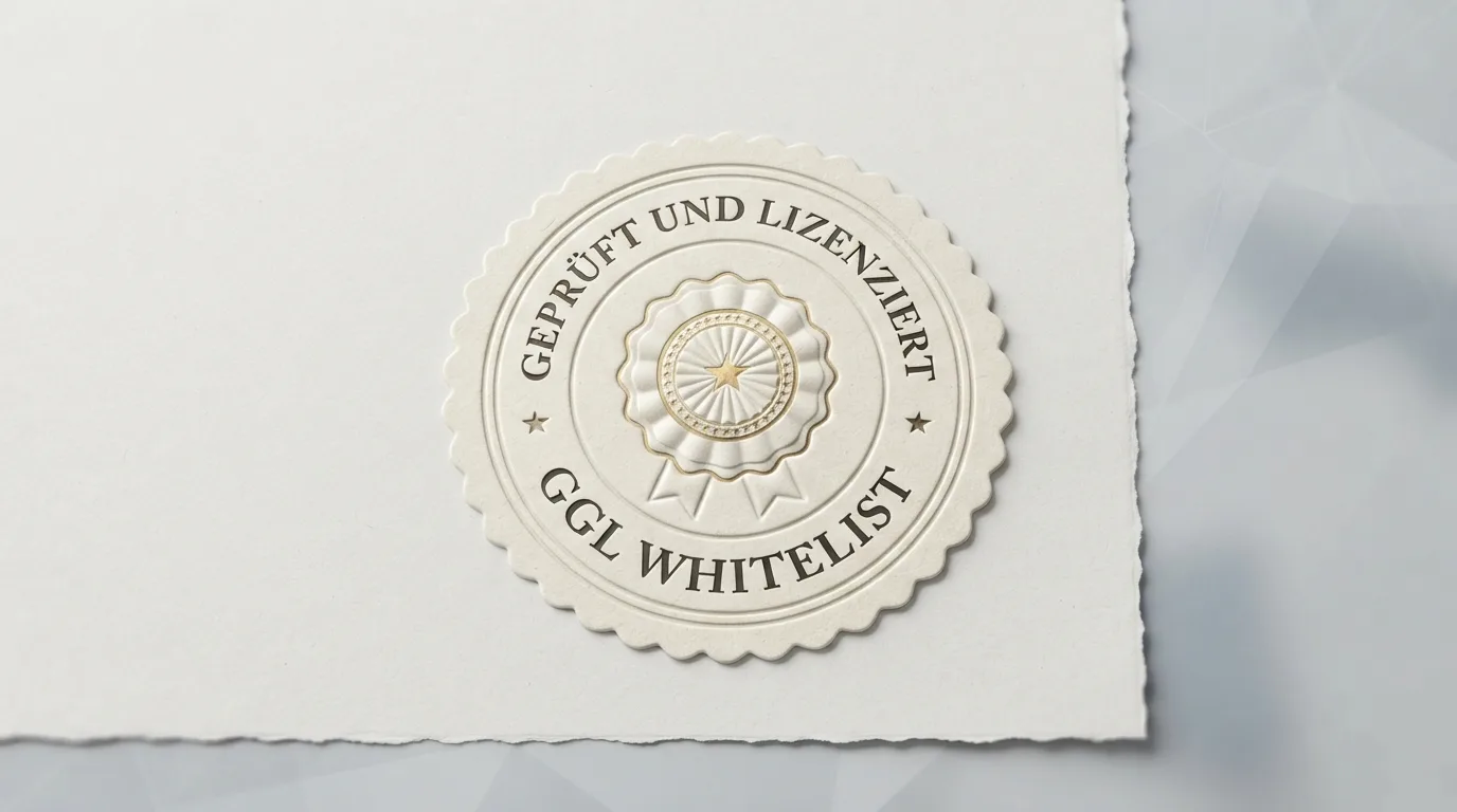 Grafik der GGL-Whitelist-Prüfung für deutsche Spieler
