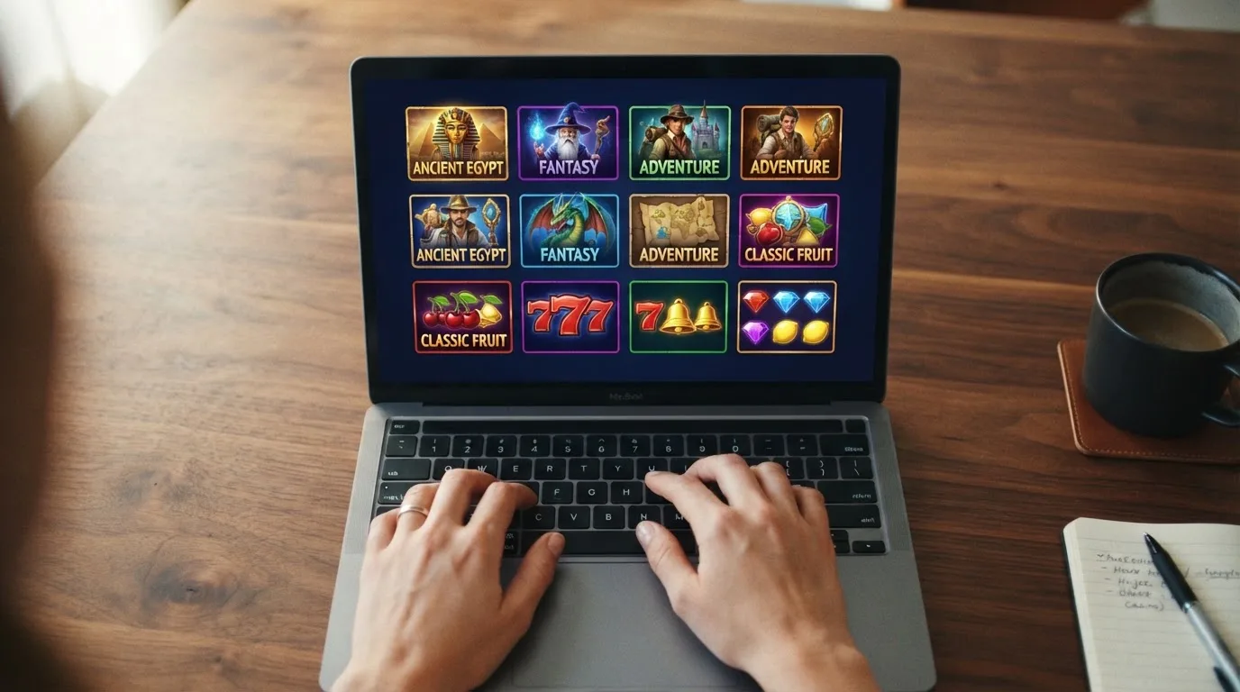 Spielauswahl in deutschen Online-Casinos