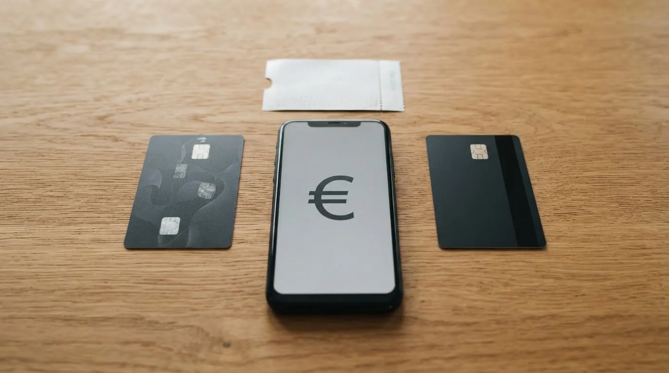 Verschiedene Zahlungsmethoden-Symbole wie PayPal, Kreditkarten und Banküberweisung gruppiert auf einem digitalen Hintergrund, der Sicherheit und Transparenz ausstrahlt.