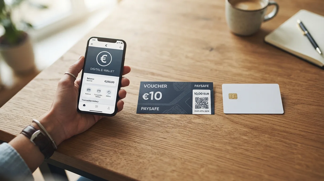 Übersicht über gängige digitale Zahlungsmethoden und Prepaid-Voucher für Online-Spiele